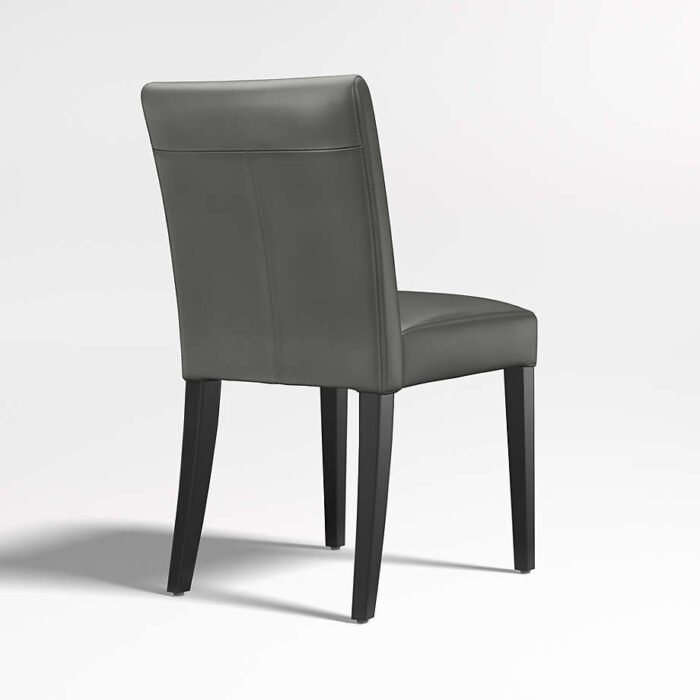 Lowe Smoke Leather Dining Chair