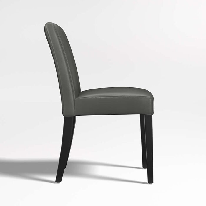 Lowe Smoke Leather Dining Chair