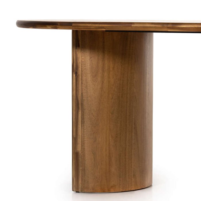 Panos 94" Sandy Acacia Wood Dining Table