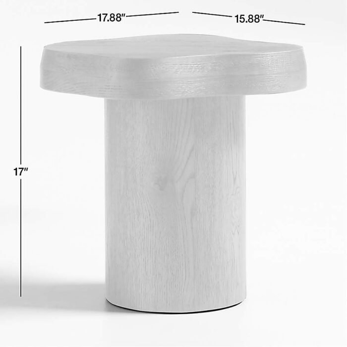 Winslow Oak Wood Side Table by Jake Arnold