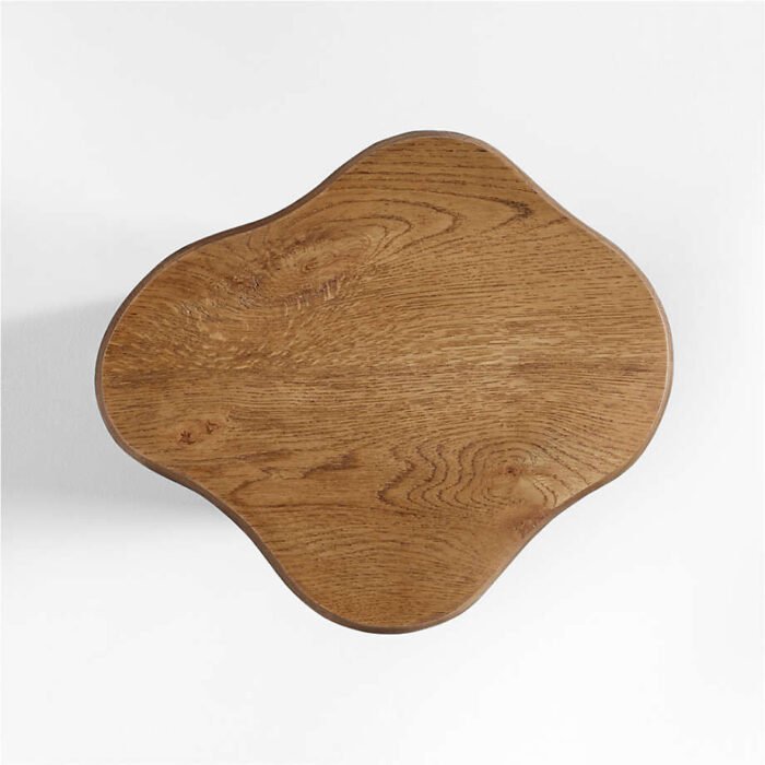 Winslow Oak Wood Side Table by Jake Arnold