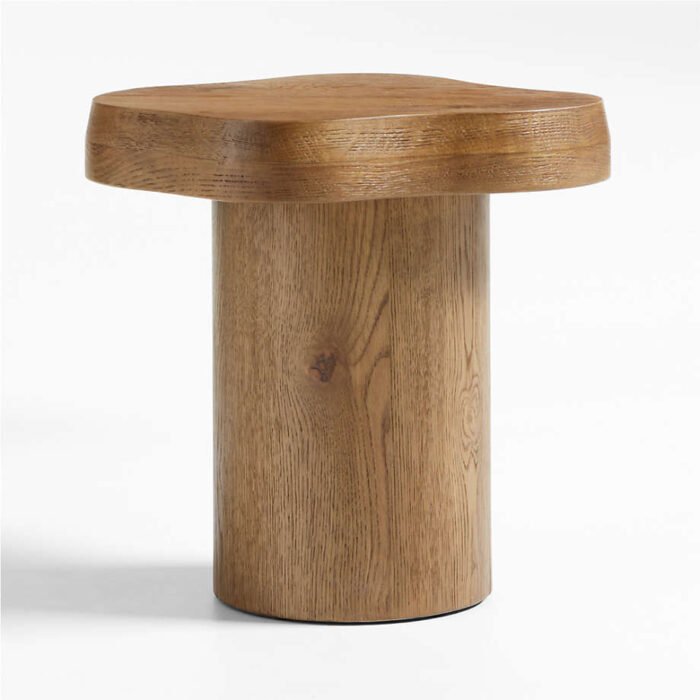 Winslow Oak Wood Side Table by Jake Arnold