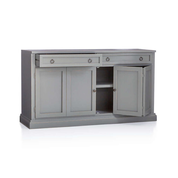 Cameo 62" Grey Modular Storage Media Console