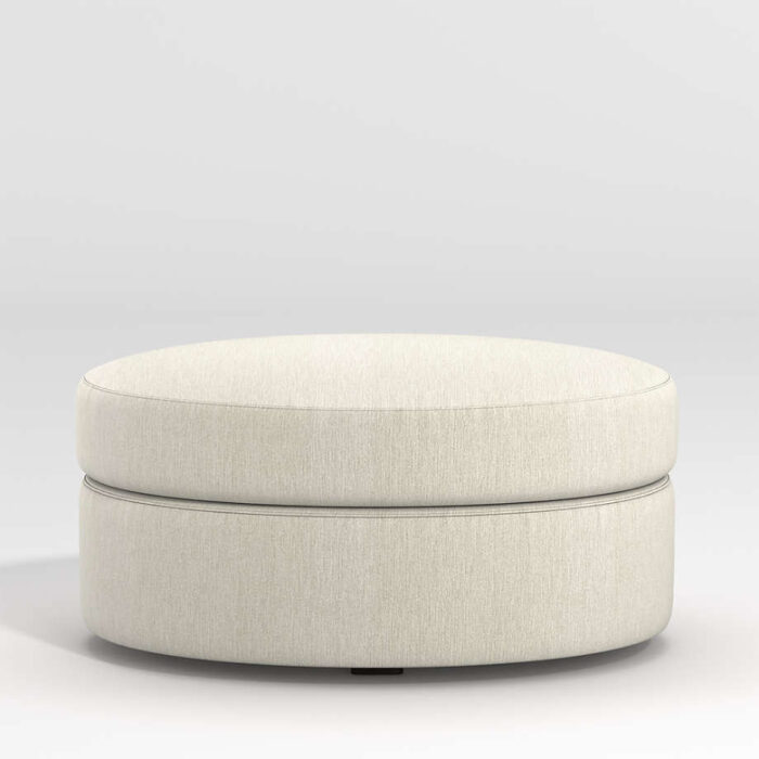 Infiniti Oval Storage Ottoman