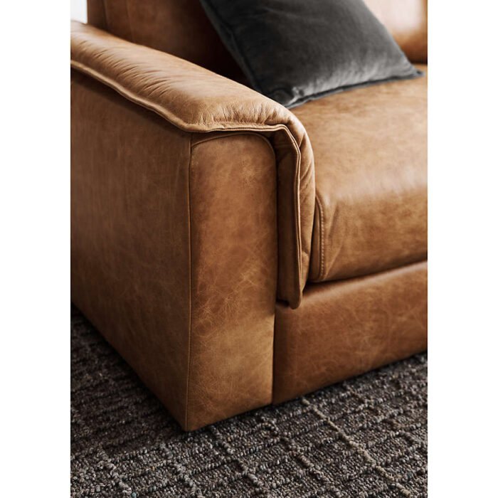 Wythe 102" Leather Sofa