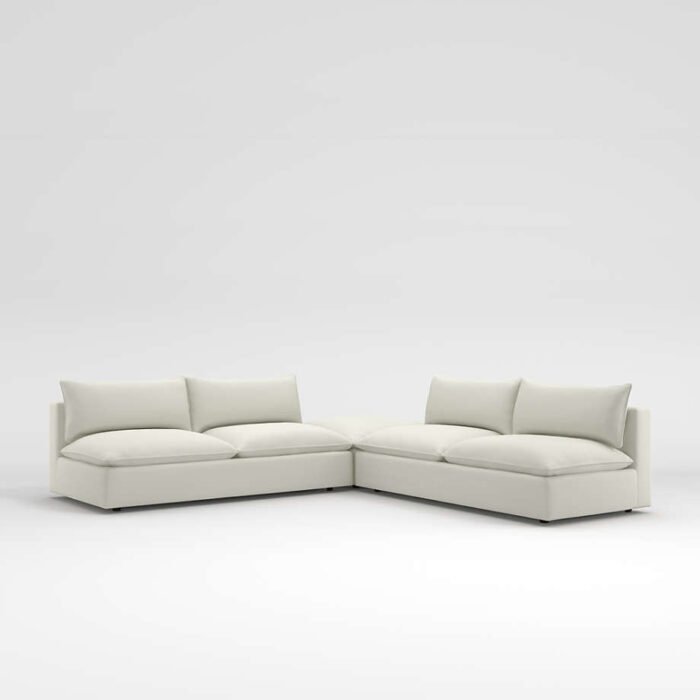 Lotus Deep Modular 3-Piece Sectional Sofa