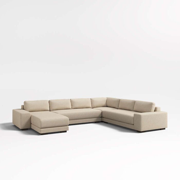 Horizon 4-Piece L-Shaped Sectional Sofa with Left-Arm Chaise