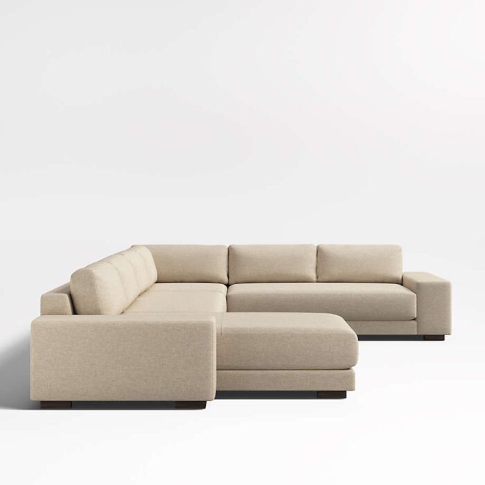 Horizon 4-Piece L-Shaped Sectional Sofa with Left-Arm Chaise