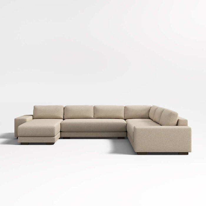 Horizon 4-Piece L-Shaped Sectional Sofa with Left-Arm Chaise