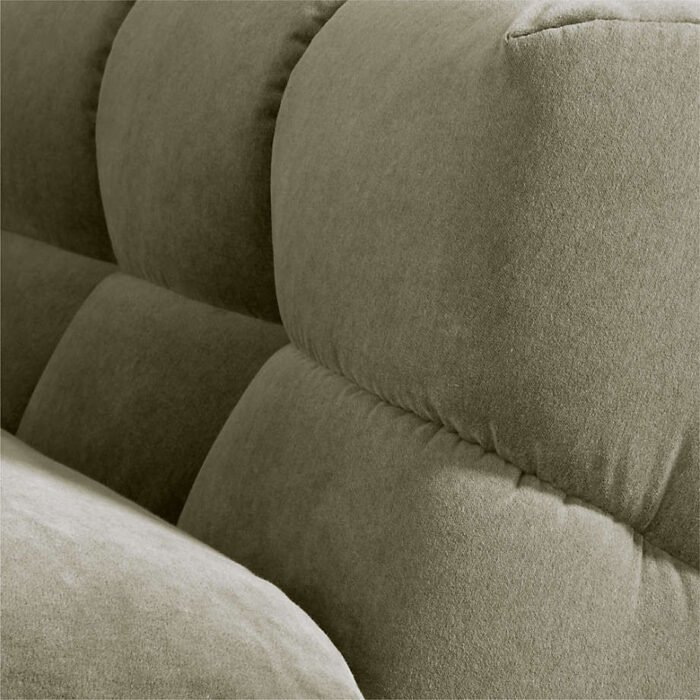 Cambria Green Velvet Sofa 96"