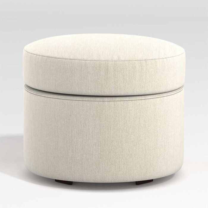 Infiniti Round Storage Ottoman