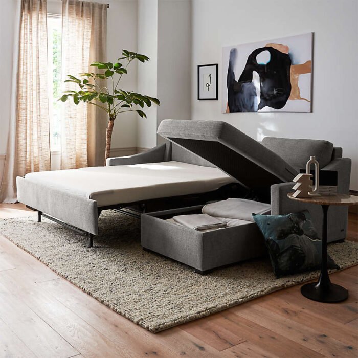 Fuller 2-Piece Sleeper Sectional with Storage Chaise