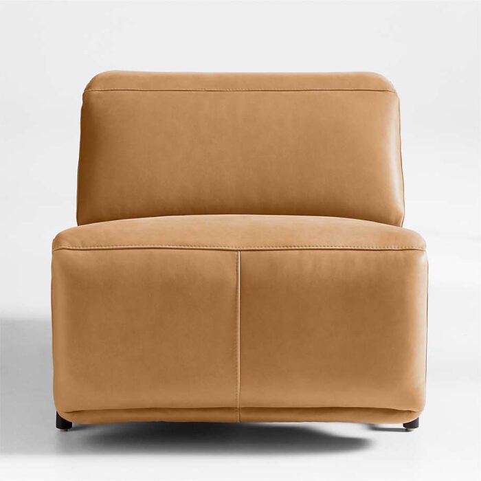 Leisure Power Recliner Leather Armless Chair