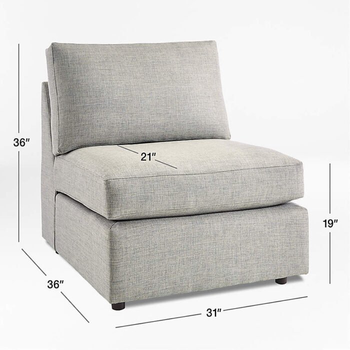 Barrett II Armless Chair