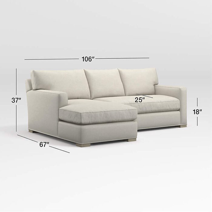 Axis Bench 2-Piece Sectional Sofa