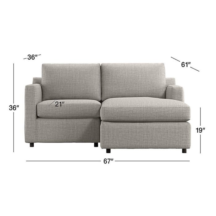 Barrett II 2-Piece Small Space Sectional Sofa