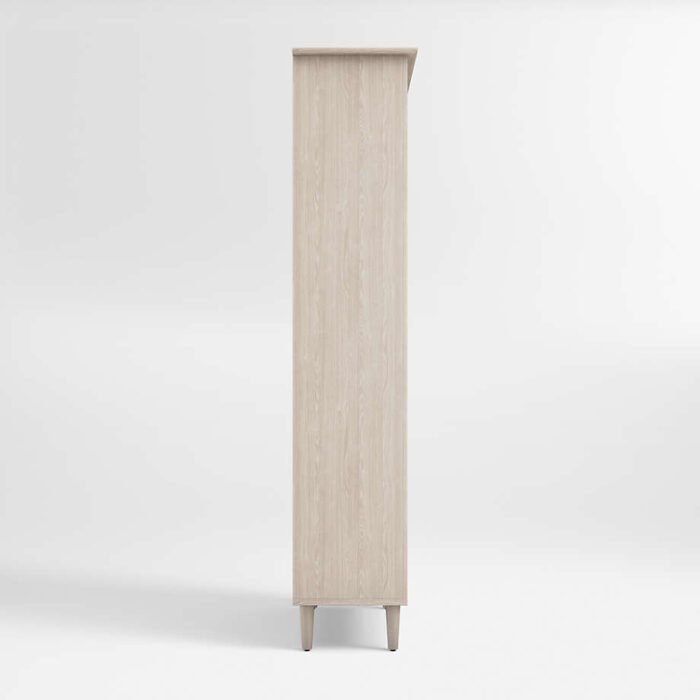 Kendall Pickled Oak Bookcase