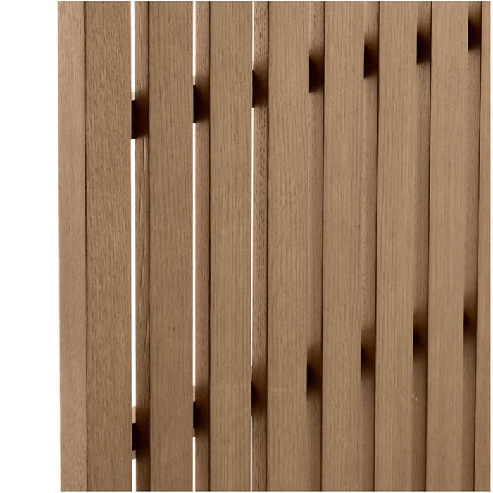 Batten Brown Oak 24" Back Storage Slatwall Panel