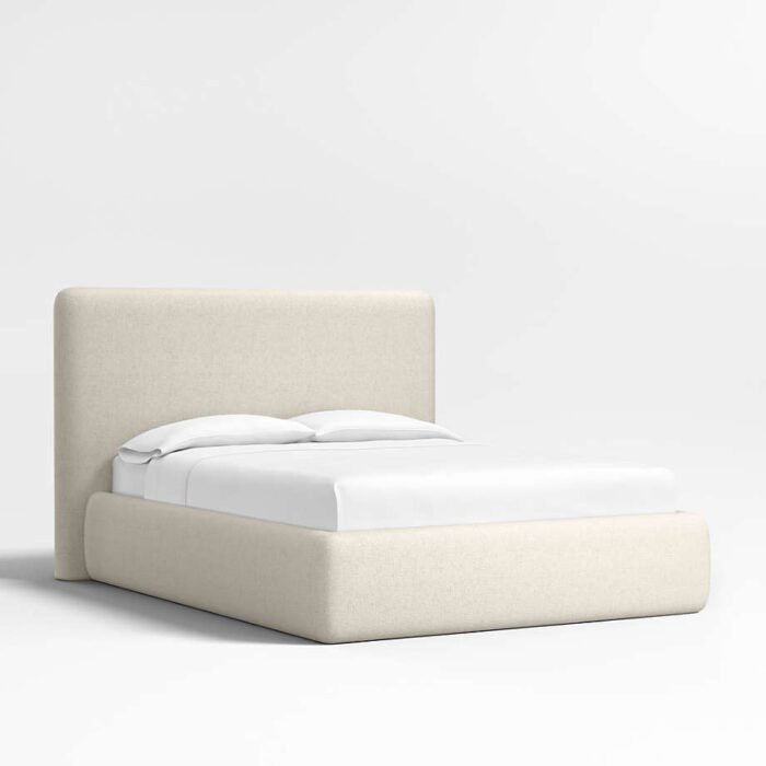 Anneli Ivory Upholstered Queen Bed