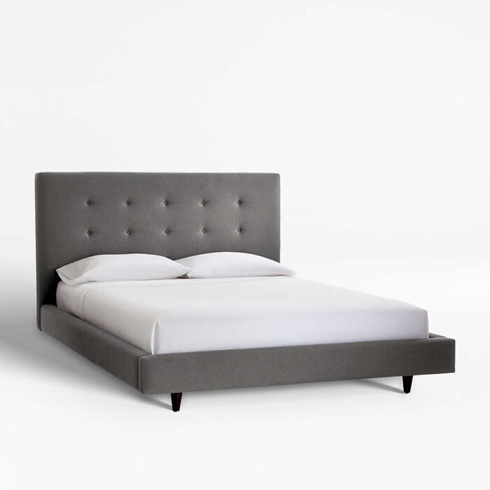 Tate California King Upholstered Bed 45"