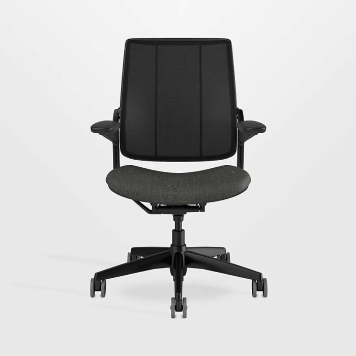 Humanscale ® Smart Ocean Grey Wool Office Chair