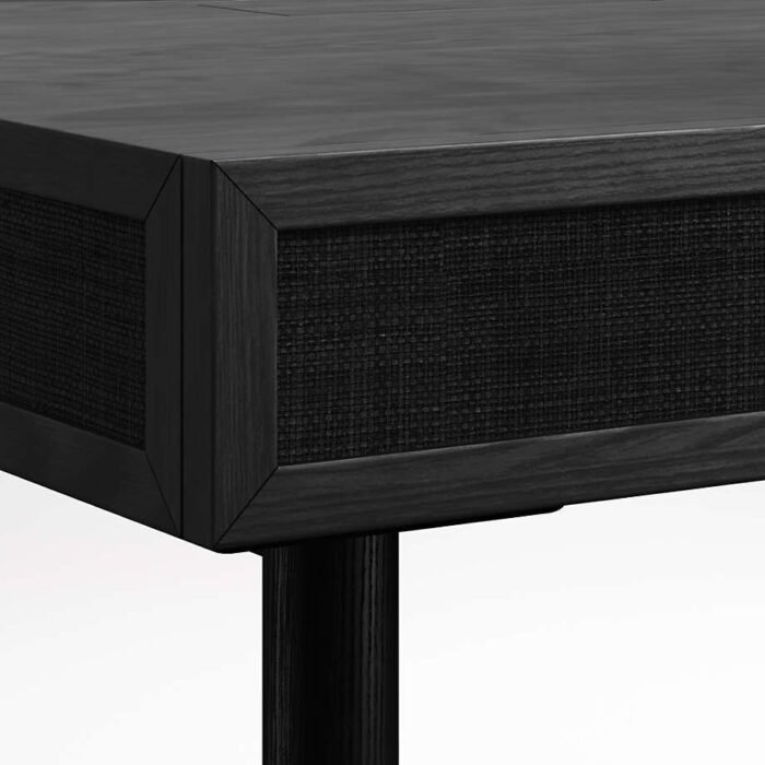 Emmer 48" Charcoal Oak Desk with Outlet