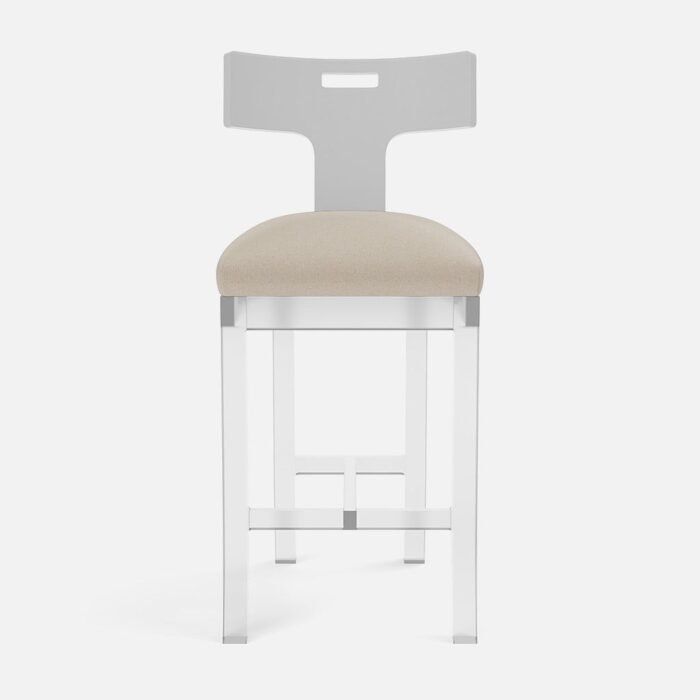 Aldercy Clear Acrylic Counter Stool