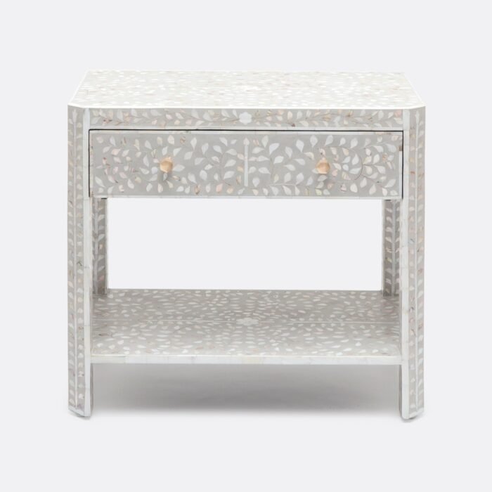 Hessa Shell Nightstand