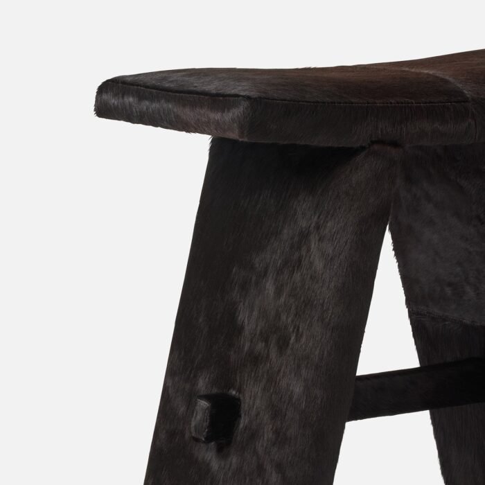 Stanton Hair-on-Hide Stool