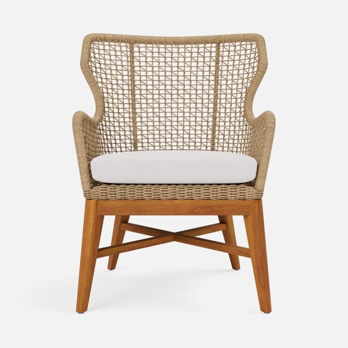 Kalidas Wingback Outdoor Dining Chair