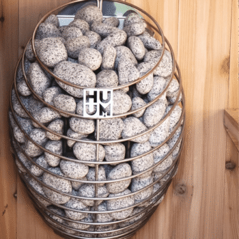 True North Saunas True North Canadian Made Quattro 4-5 Person Outdoor Traditional Cedar Cube Sauna