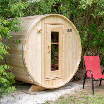 Dundalk LeisureCraft Dundalk LeisureCraft Canadian Timber Harmony 3-4 Person Barrel Sauna