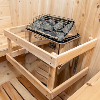 Dundalk LeisureCraft Dundalk LeisureCraft Canadian Timber Tranquility 4-5 Person Barrel Sauna CTC2345
