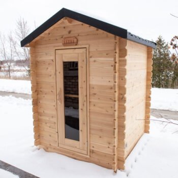 Dundalk LeisureCraft Dundalk Leisure Canadian Timber 2-3 Person Granby Cabin Sauna CTC66W