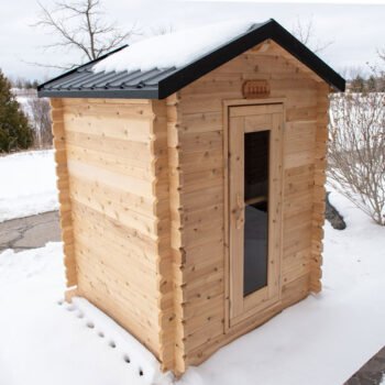 Dundalk LeisureCraft Dundalk Leisure Canadian Timber 2-3 Person Granby Cabin Sauna CTC66W