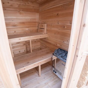 Dundalk LeisureCraft Dundalk Leisure Canadian Timber 2-3 Person Granby Cabin Sauna CTC66W