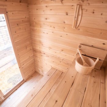 Dundalk LeisureCraft Dundalk Leisure Canadian Timber 2-3 Person Granby Cabin Sauna CTC66W