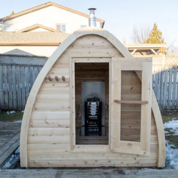 Dundalk Leisure Canadian Timber Mini POD Sauna - Image 6