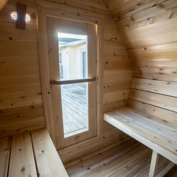 Dundalk Leisure Canadian Timber Mini POD Sauna - Image 8