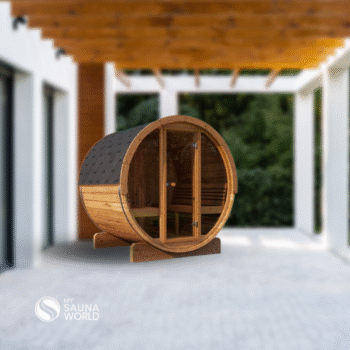 Forever Saunas Forever Saunas Thermally Treated 4-Person Sauna With Full Front Glass View - Ready To Ship!