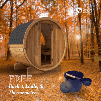 Forever Saunas Forever Saunas Thermally Treated 4-Person Sauna With Back Window - Ready To Ship!