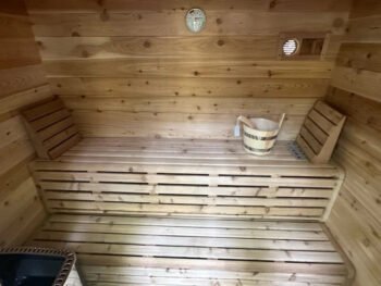True North Saunas True North Canadian Made 5 Person Outdoor Traditional Cabin Sauna