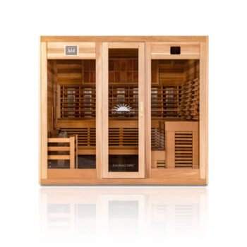 Saunacore SaunaCore Infrared Infra-Core Premium Dual Sauna