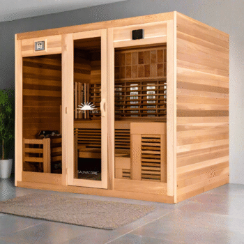 Saunacore SaunaCore Infrared Infra-Core Premium Dual Sauna