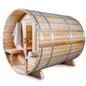 Dundalk LeisureCraft Dundalk LeisureCraft Canadian Timber Serenity 3-4 Person Barrel Sauna CTC2245W