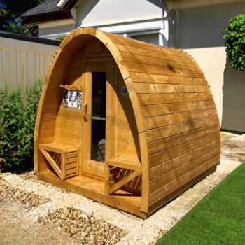 True North Saunas True North Canadian Made 4-8 Person Outdoor Traditional Large Pod Sauna