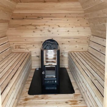 True North Saunas True North Canadian Made 4-8 Person Outdoor Traditional Tiny Pod Sauna