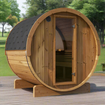 Forever Saunas Forever Saunas Thermally Treated 4-Person Sauna With Back Window - Ready To Ship!